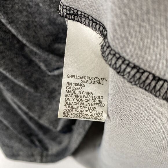 TAHARI Blouse 2X Arthur S. Levine Striped Draped Cowl Neck Ruched Sleeve Gray - Picture 6 of 9